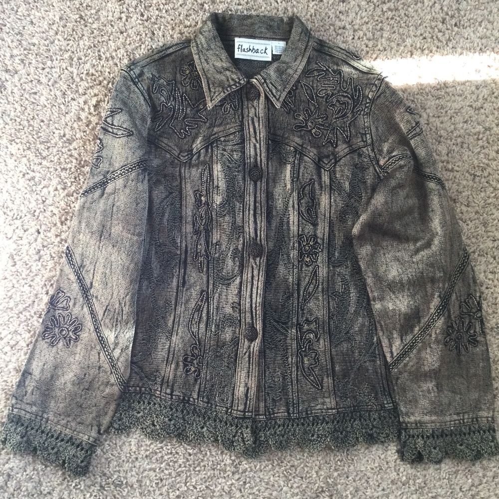 Custom Vintage Flashback Jacket With Hints Of Seq… - image 1